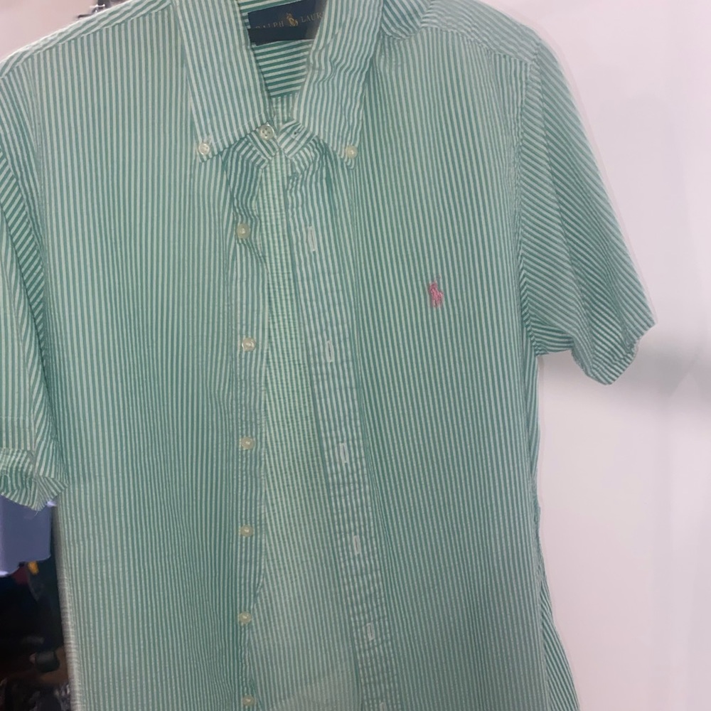 Ralph Lauren seersucker shirt